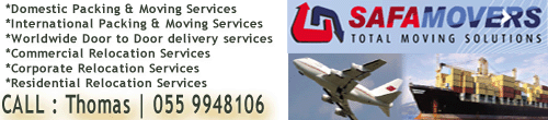 packer and movers in dubai