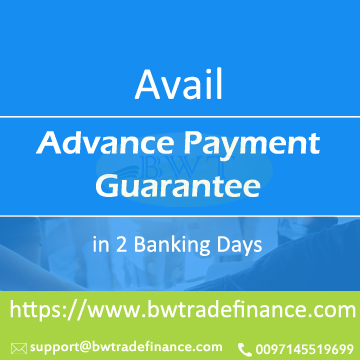 Advance Payment Guarantee for Developers & Supplie