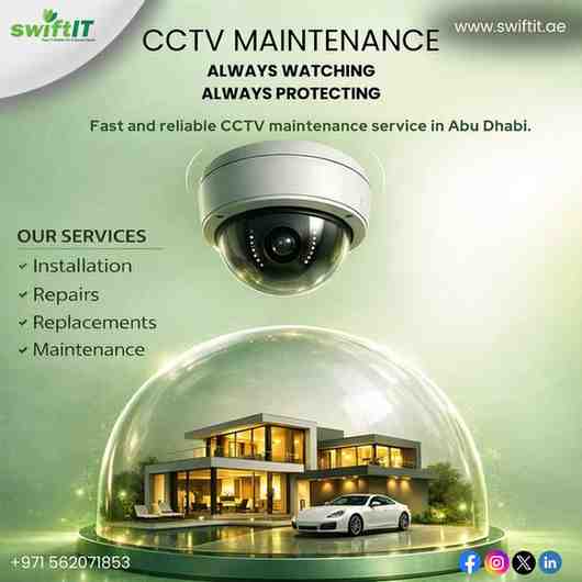 IT AMC & CCTV Solutions in Abu Dhabi for Reliable 