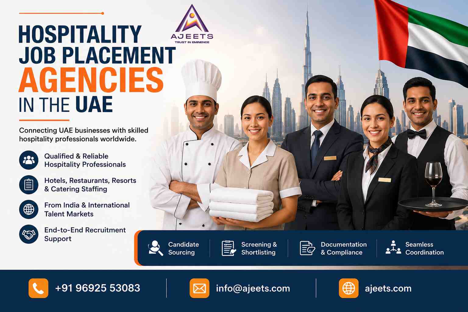 Hospitality Job Placement Agencies in the UAE 